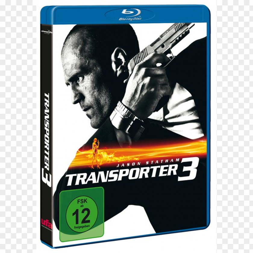 The Transporter Blu-ray Disc Film Poster PNG