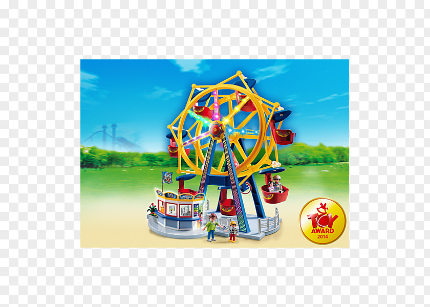 Toy Playmobil Furnished Shopping Mall Playset Ferris Wheel Bâlci PNG