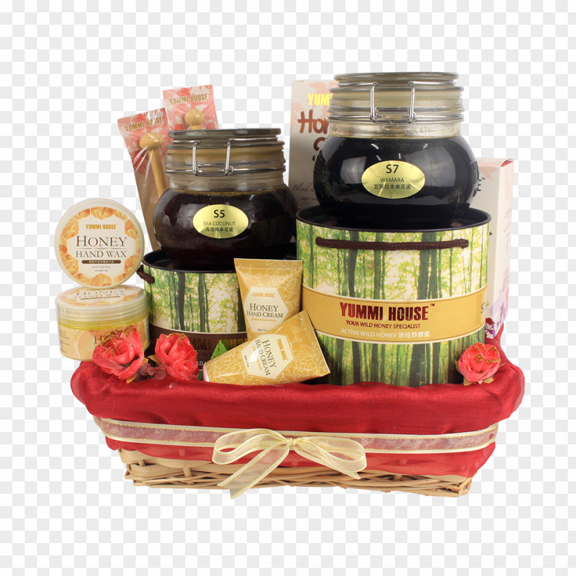 Honey Spoon Food Gift Baskets Hamper Price PNG