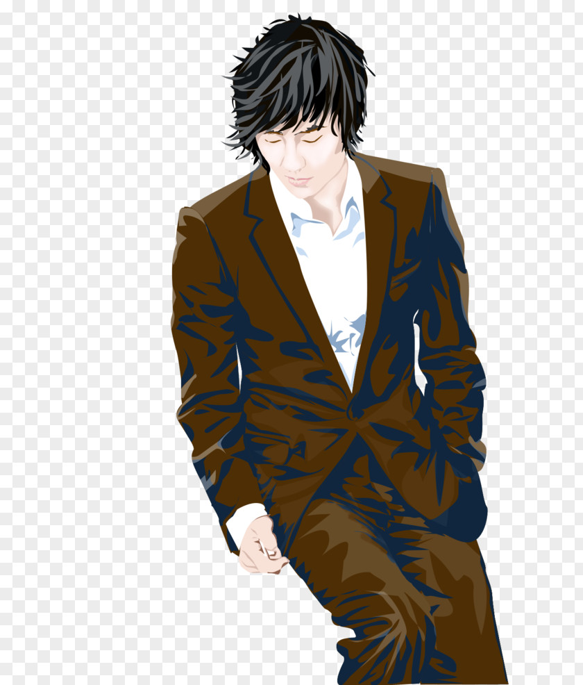 Illustration Tuxedo M. Cartoon Character PNG