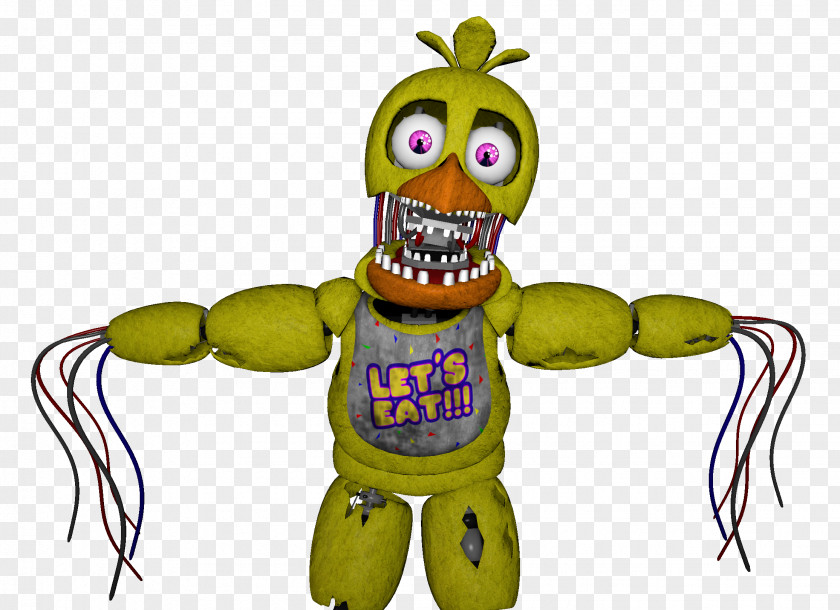 Nightmare Foxy Five Nights At Freddy's 2 4 FNaF World Drawing PNG