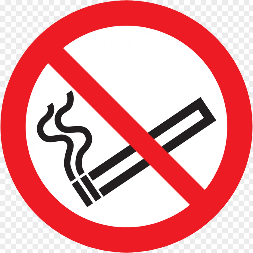 No Smoking Ban Cessation Adhesive Tape Sticker PNG