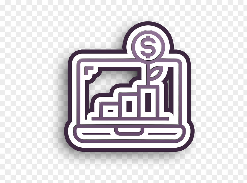 Startup Icon Laptop Growth PNG