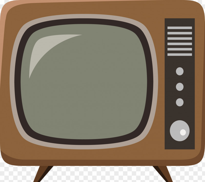The Old Version Of TV Television Set Icon PNG