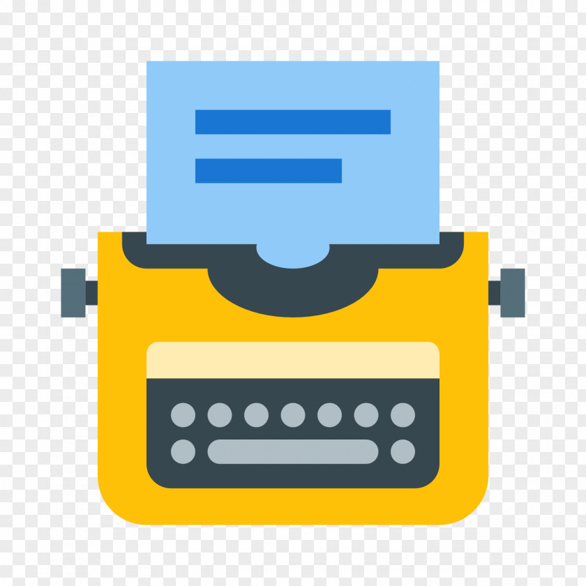 Blog Typewriter PNG