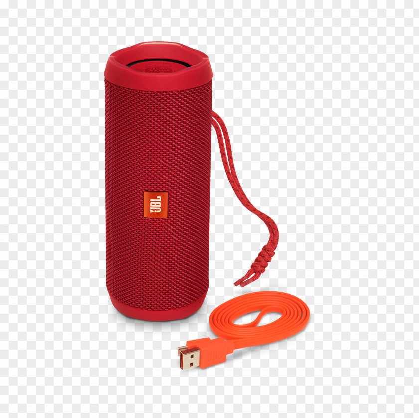 Bluetooth JBL Flip 4 Wireless Speaker Loudspeaker PNG