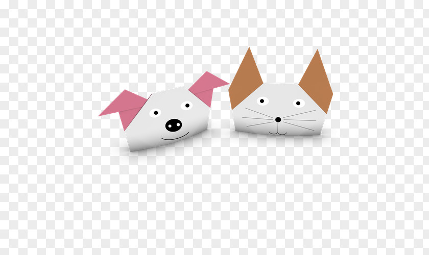 Cat Origami Paper Dog How-to PNG