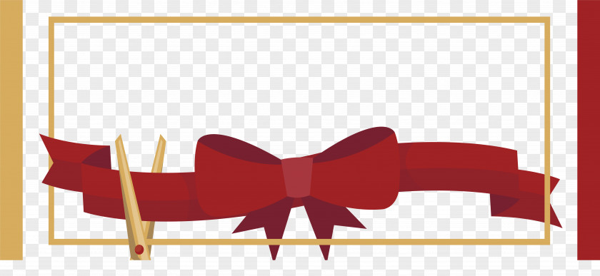 Red Ribbon Banner Euclidean Vector PNG