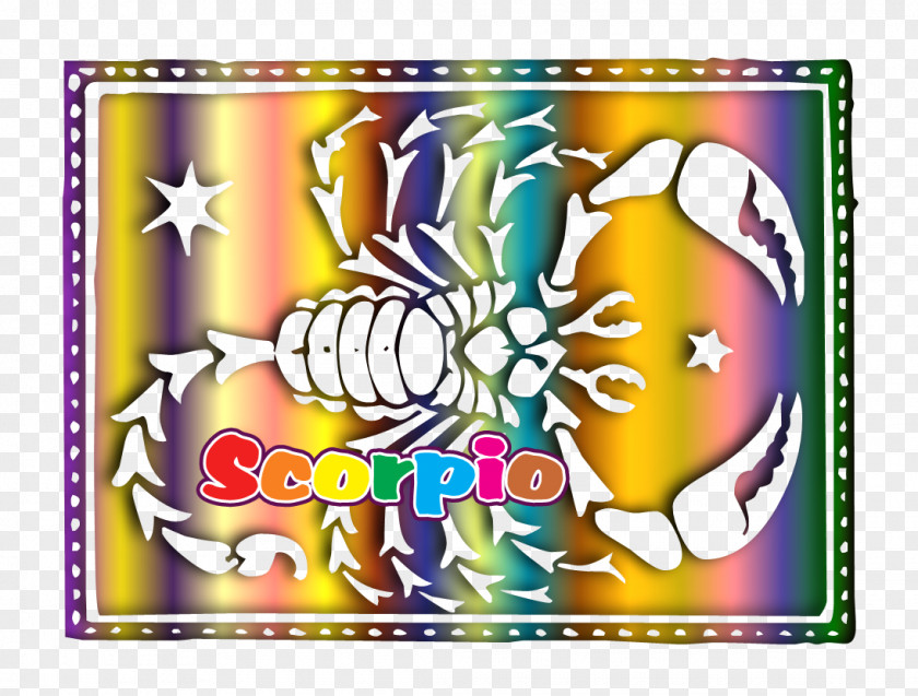 Scorpio Zodiac Coffee Graphic Design Douchegordijn PNG