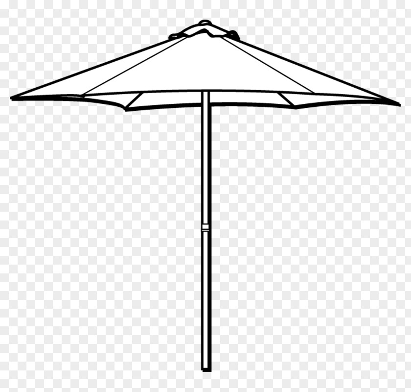 Underwater Umbrella Line Triangle Product Design PNG