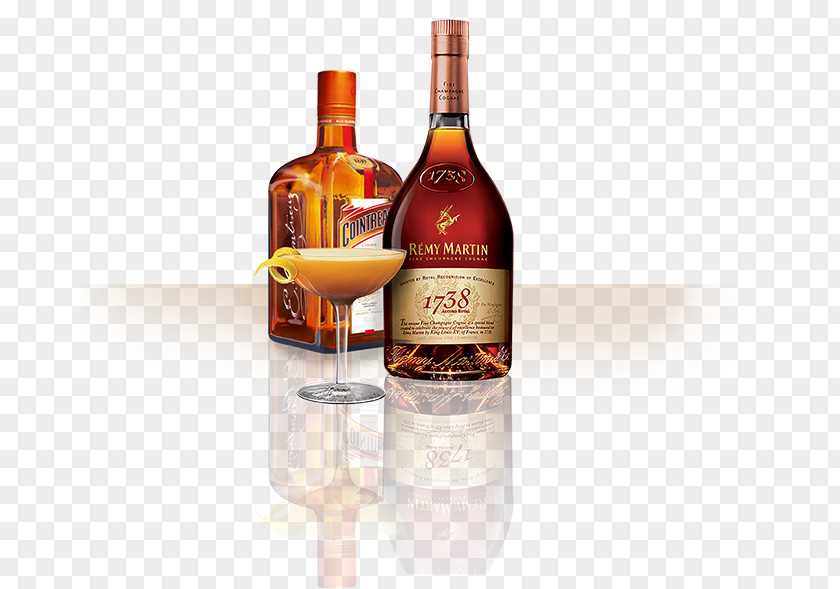 Cognac Liqueur Cointreau Wine Distilled Beverage PNG