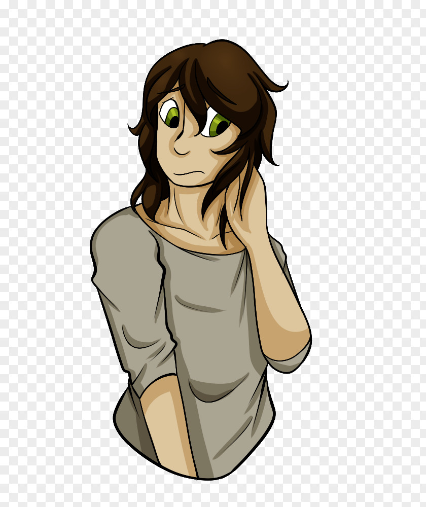 Hair Brown Black Long Finger PNG