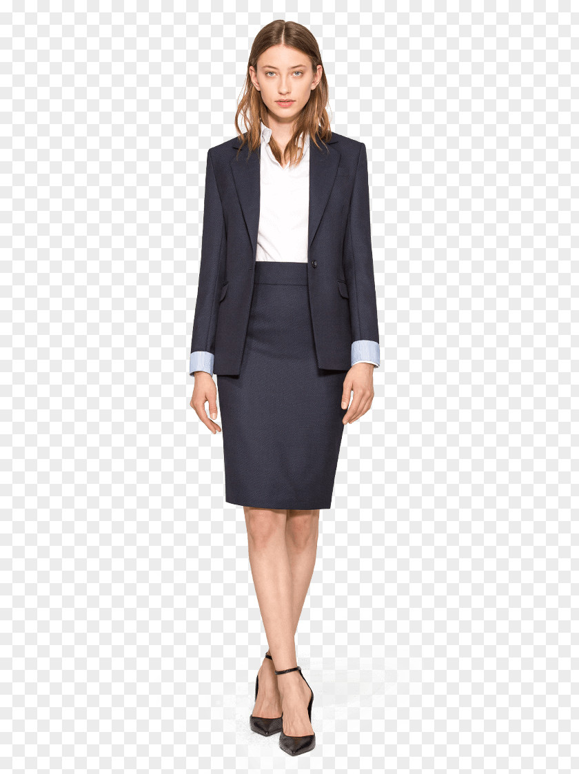 Women Suit Blazer Dress Jakkupuku Skirt PNG