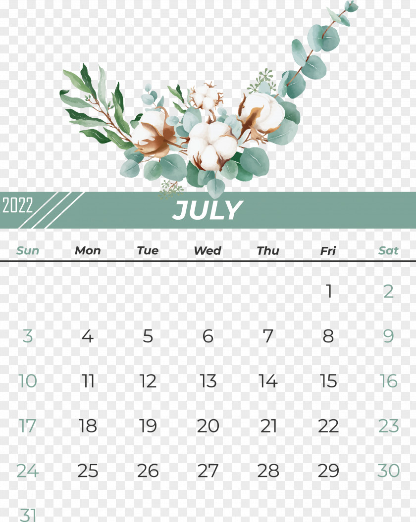 Calendar Line Font Flower Tree PNG