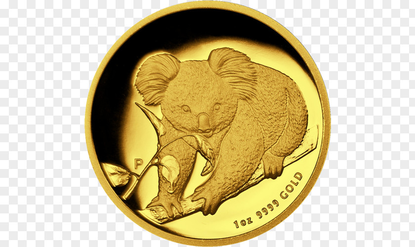 Coin Gold Marsupial PNG