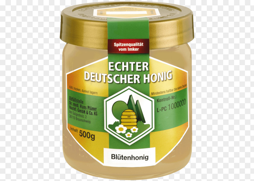Honey German Beekeepers Association Fürsten-Reform Food PNG