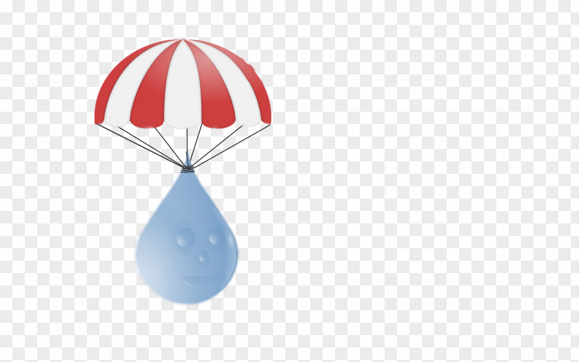 Hot Air Balloon Drops Red Area Pattern PNG
