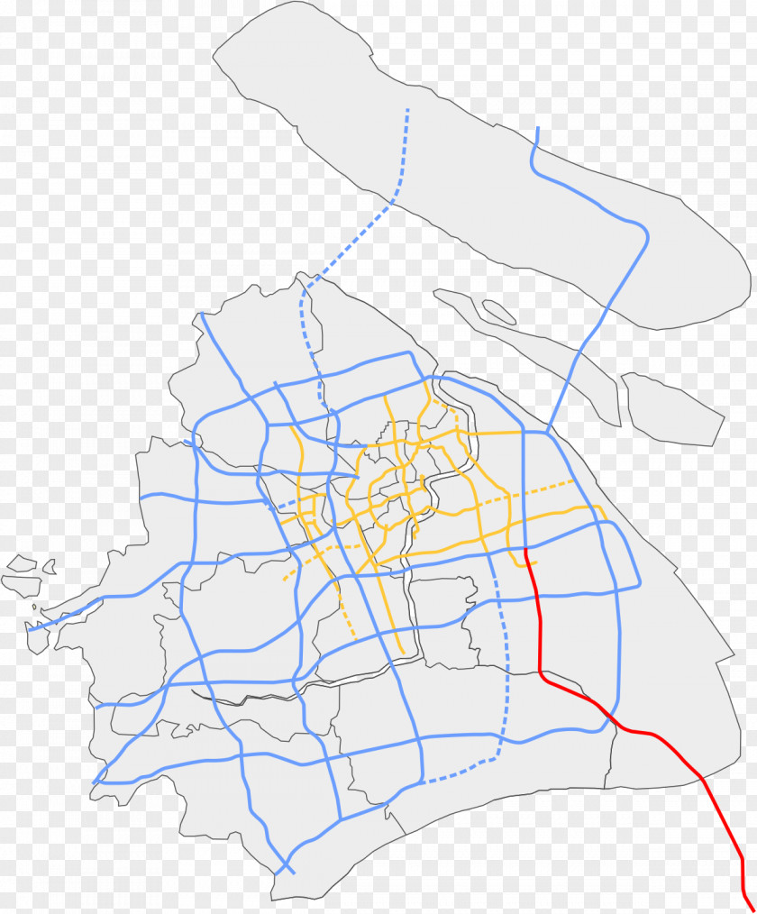 Road Inner Ring Shanghai Outer Expressway G1503 S2 Shanghai–Luchaogang Humin Elevated PNG