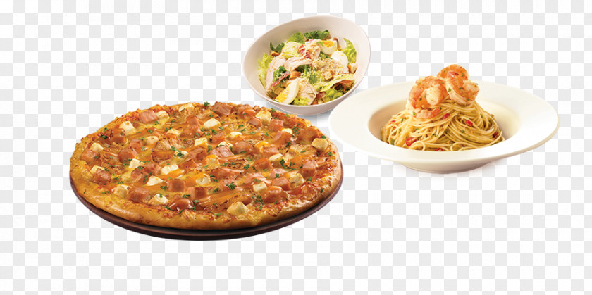 Spaghetti Aglio Olio Pizza Hut Pasta Salad Fast Food PNG