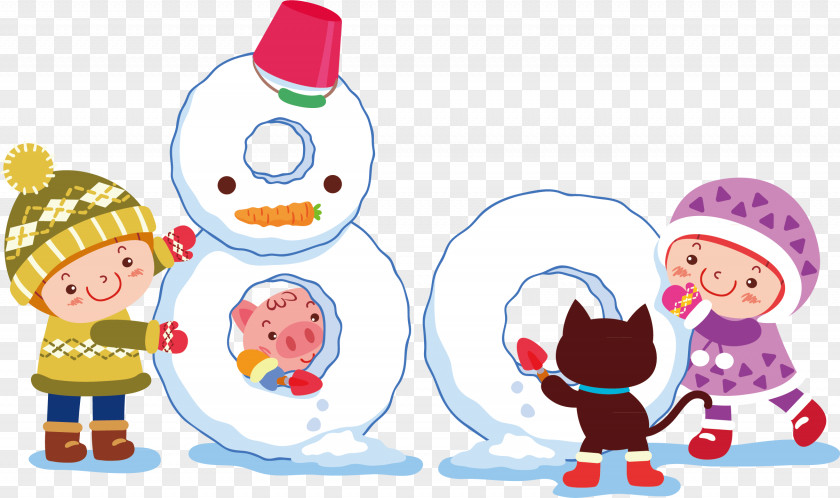 The Snowman Plays Cartoon PNG