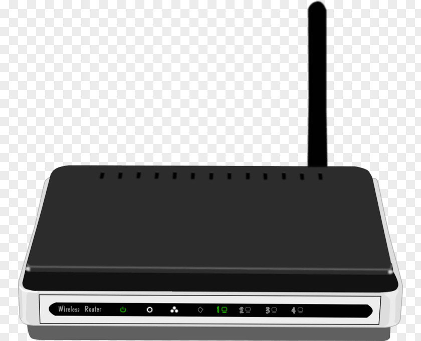 Wireless Router DSL Modem Clip Art PNG