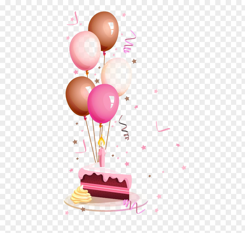 Balloon Cake Material PNG cake material clipart PNG