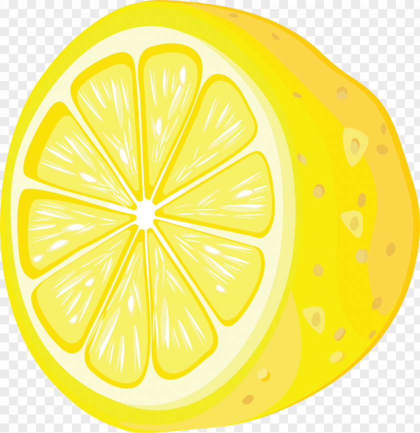 Lemon Citron Product Lime Yellow PNG