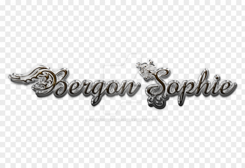 Silver Logo Font Body Jewellery PNG