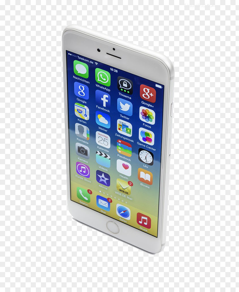 White Apple Smartphone IPhone 6 Plus 5 Feature Phone Samsung Galaxy S III PNG