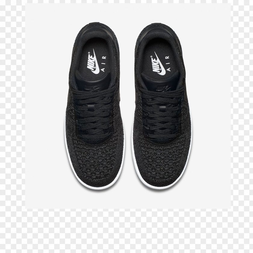 Black Leather Shoes Air Force Nike Max Shoe Flywire PNG