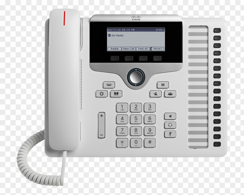 CISCO IP Phone Cisco 7821 Voice Over VoIP Systems Telephone PNG