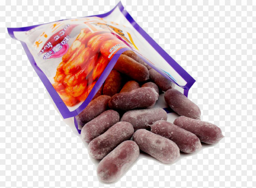 Food Bags Nian Gao Pastel Purple PNG