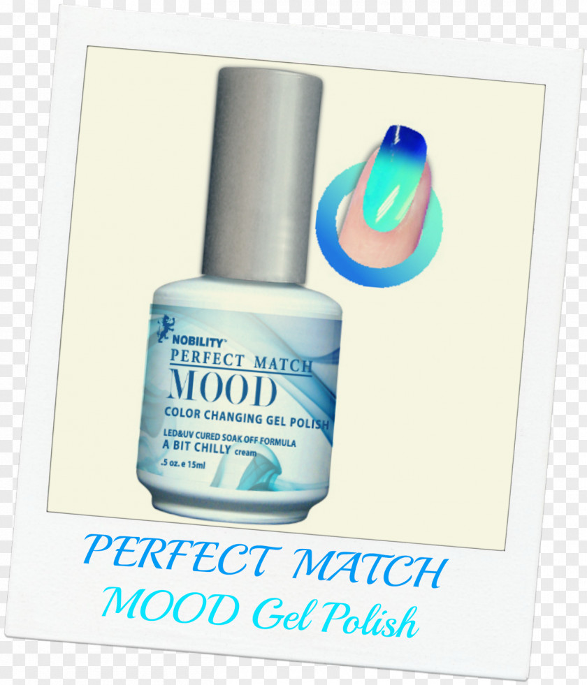 Nail Polish LECHAT Perfect Match Mood Color Changing Gel Nails Art PNG