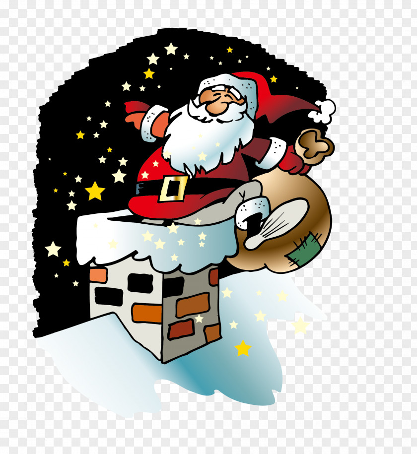 Santa Claus Christmas Clip Art PNG