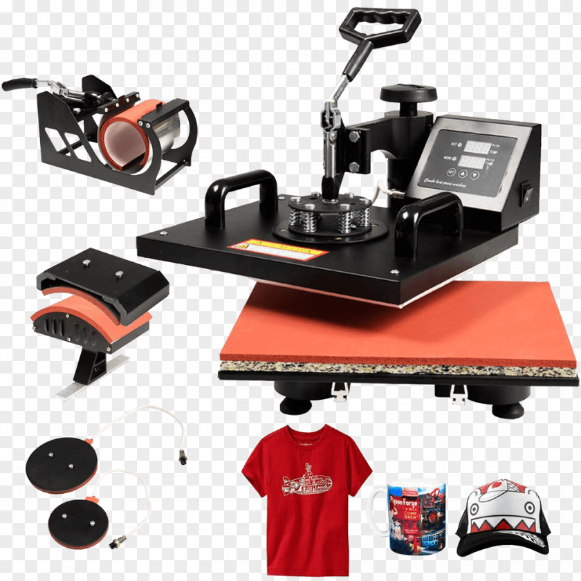 T-shirt Heat Press Printing Machine PNG