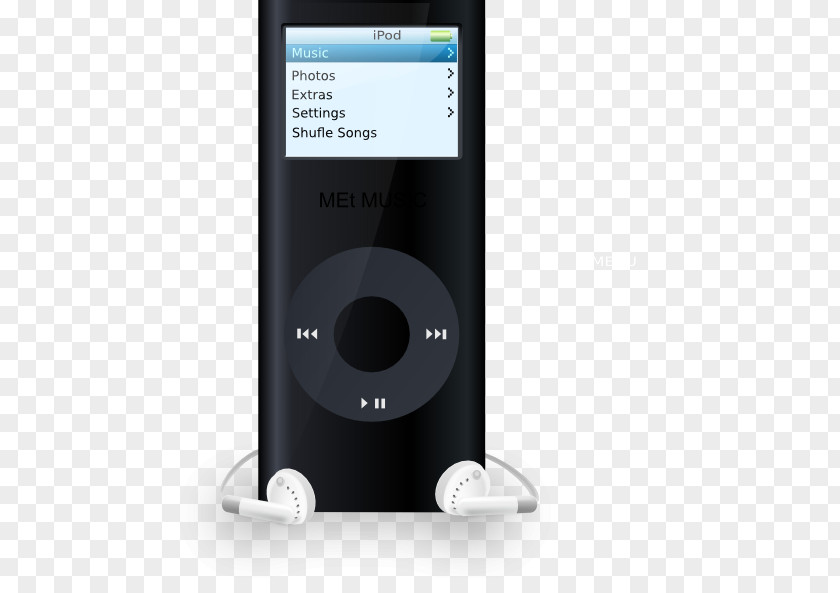 Apple IPod Touch MP3 Player Clip Art PNG
