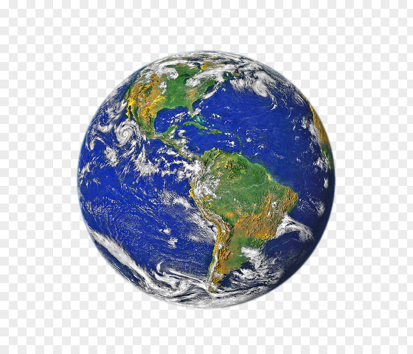Earth Gold Globe PNG