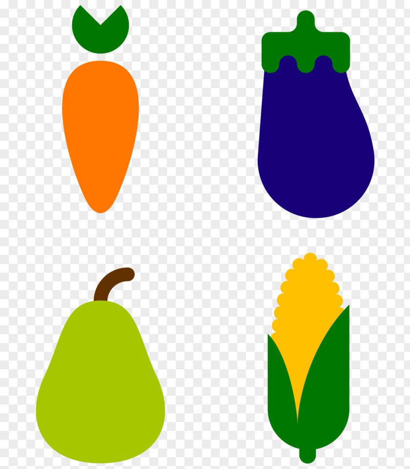 Fruits And Vegetables Daquan Web Development Design Flat PNG