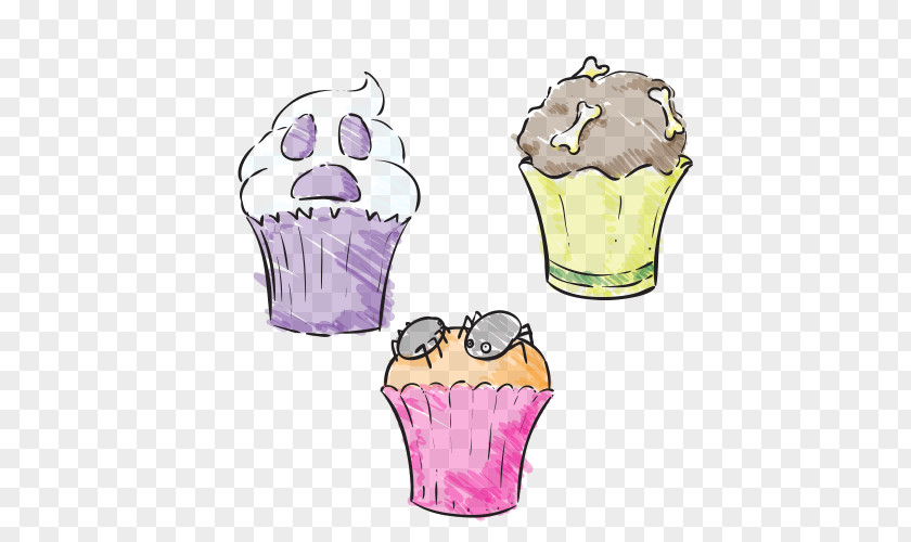 Halloween Ice Cream Cone PNG