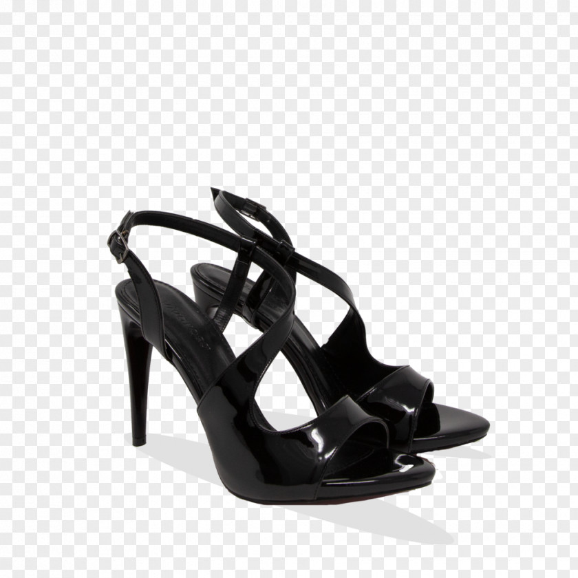 High Heels Slingback High-heeled Shoe Sandal Leather PNG