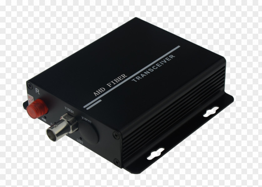 Optical Fiber Analog High Definition Transducer Electronics Signal Composite Video Interface PNG