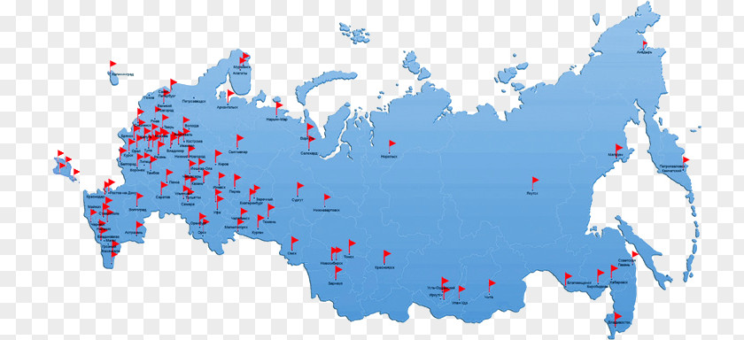 Russia World Map Stock Photography PNG