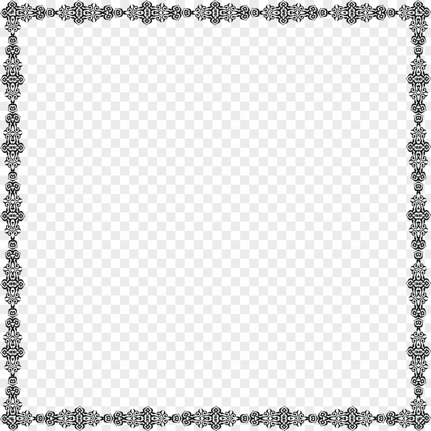 Square Black And White Drawing Grayscale Clip Art PNG
