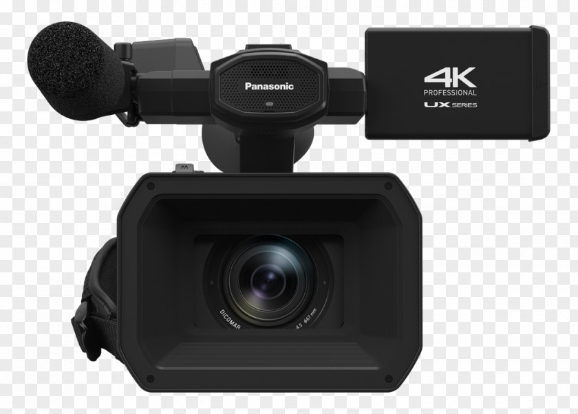 Zoom Lens Panasonic Video Cameras 4K Resolution Ultra-high-definition Television PNG