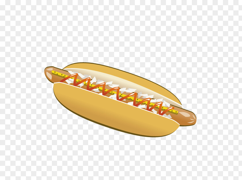 Bread Hot Dog Yellow PNG
