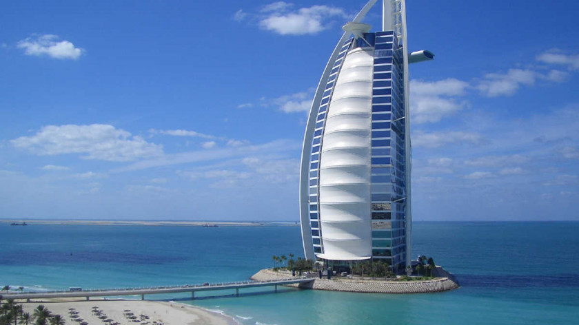 Landmarks Burj Al Arab Khalifa Palm Islands Dubai Marina Jumeirah PNG