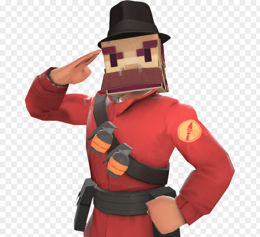 Minecraft Team Fortress 2 Hat Head Character Class PNG