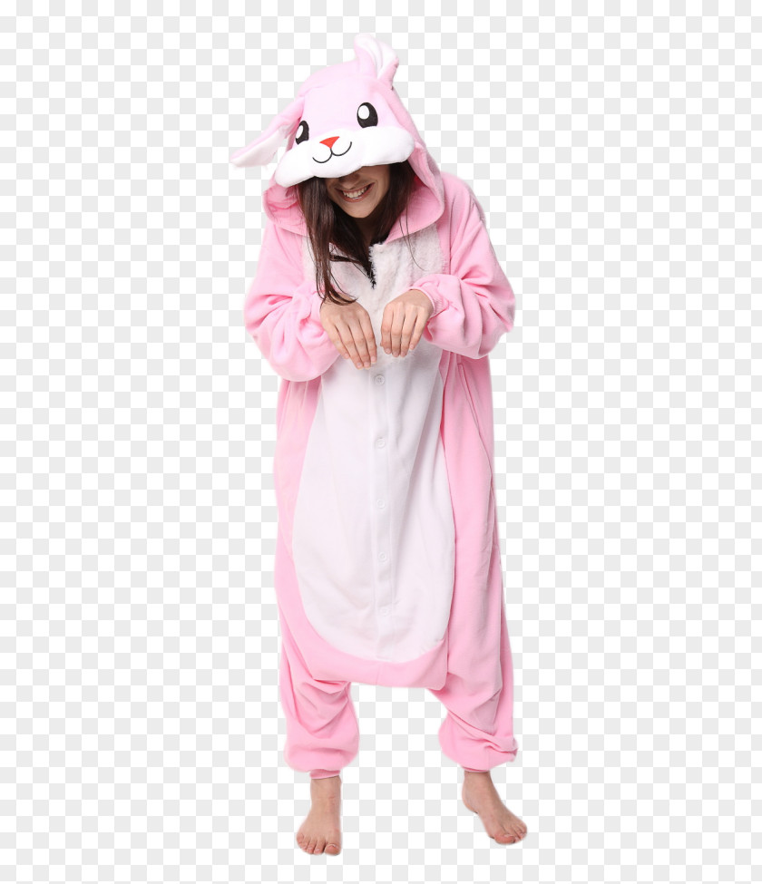 Rabbit Pajamas Tracksuit Hoodie Onesie European PNG