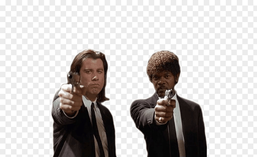 Samuel L Jackson L. Pulp Fiction Jules Winnfield Vincent Vega Mia Wallace PNG