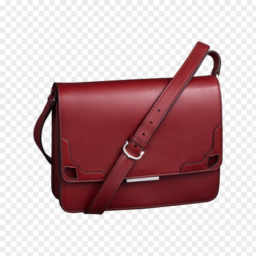 Woman Bag Handbag Leather Cartier Tube Top PNG